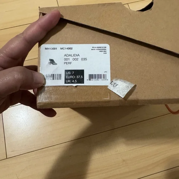 Call It Spring Black Peep-Toe Heels - Picture 4 of 4